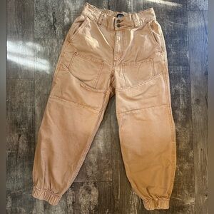 BDG Urban Otfitters Tan Cargo Cotton Pants Size Small